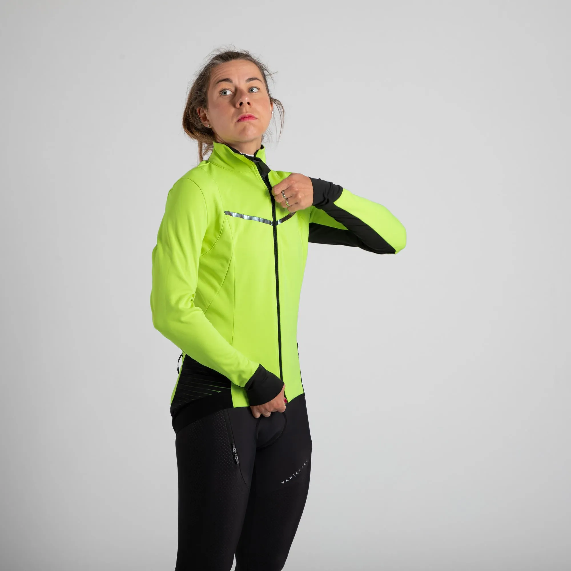 Van Rysel Warm and Light Cycling Jacket Women's