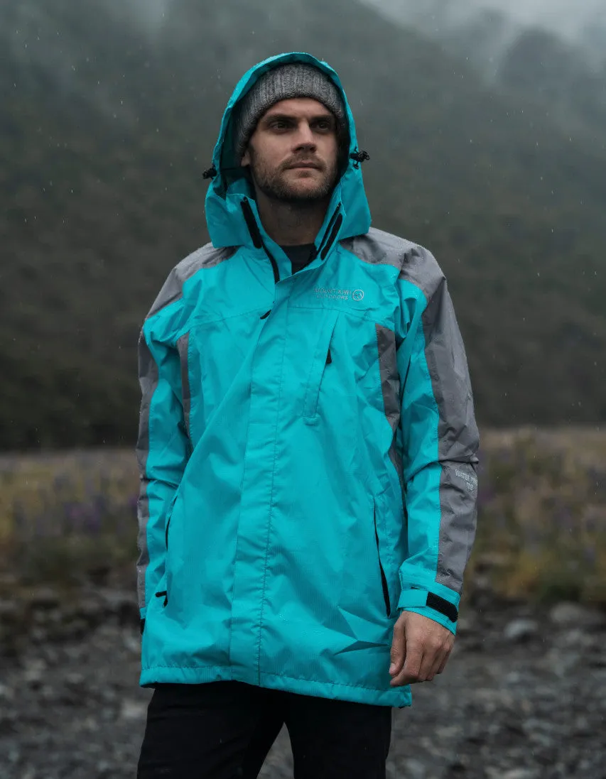 Ventura Waterproof Rain Jacket - Men Aqua