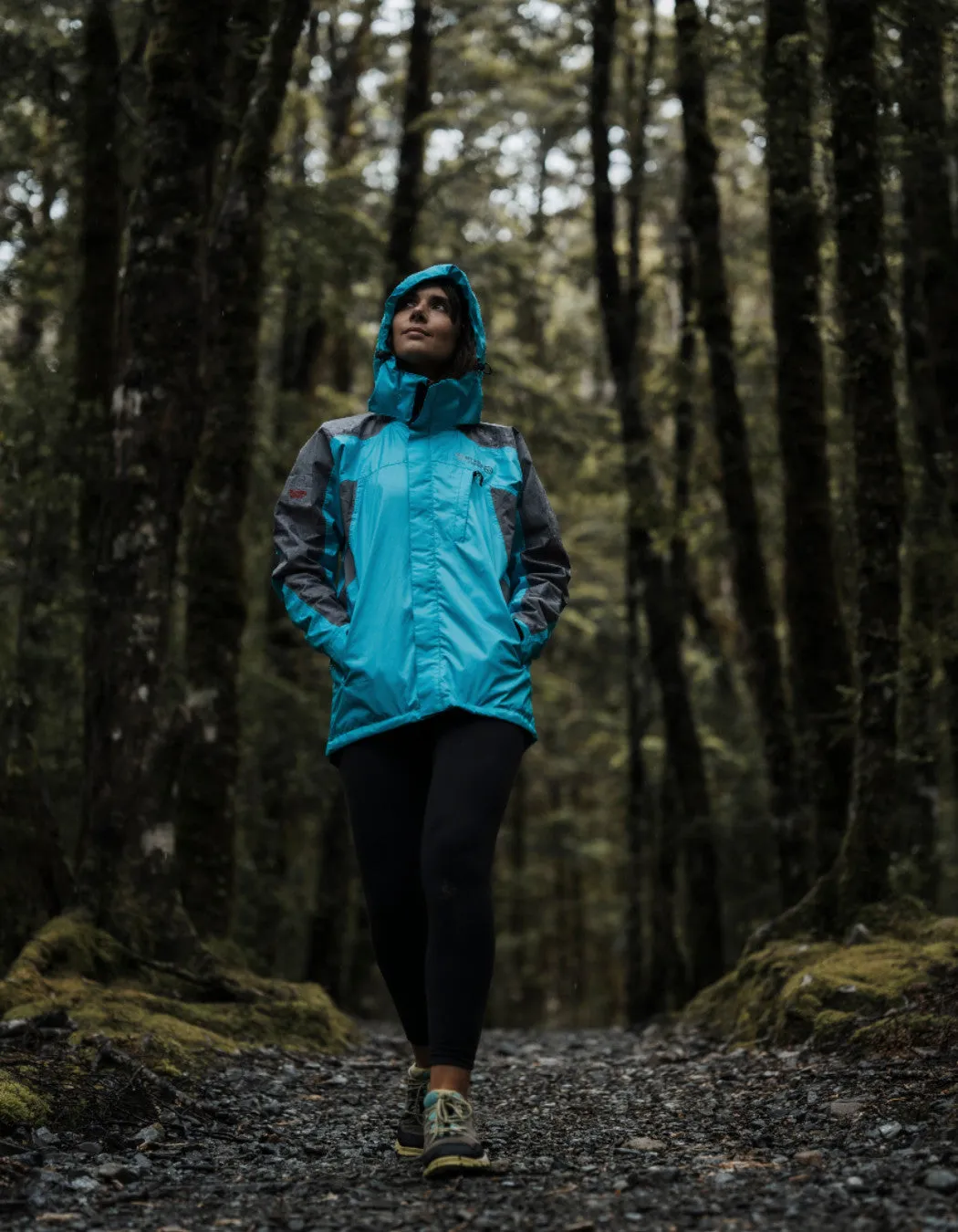 Ventura Waterproof Rain Jacket - Women Aqua