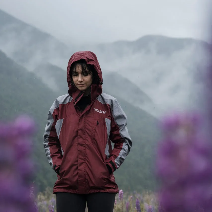 Ventura Waterproof Rain Jacket - Women Red