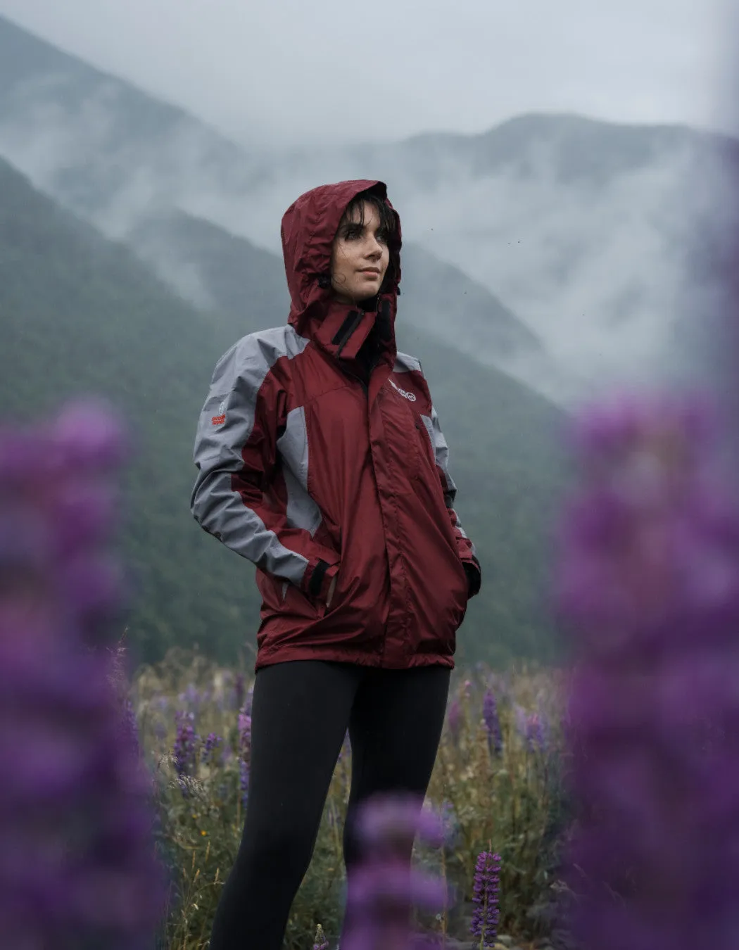 Ventura Waterproof Rain Jacket - Women Red