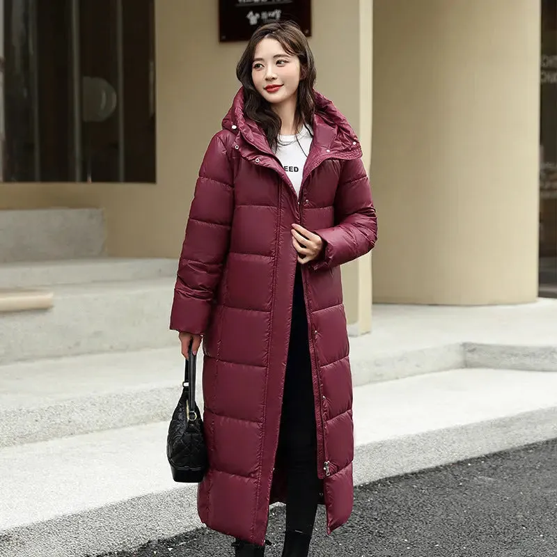 Warm Side Slit Cotton Padded Jacket