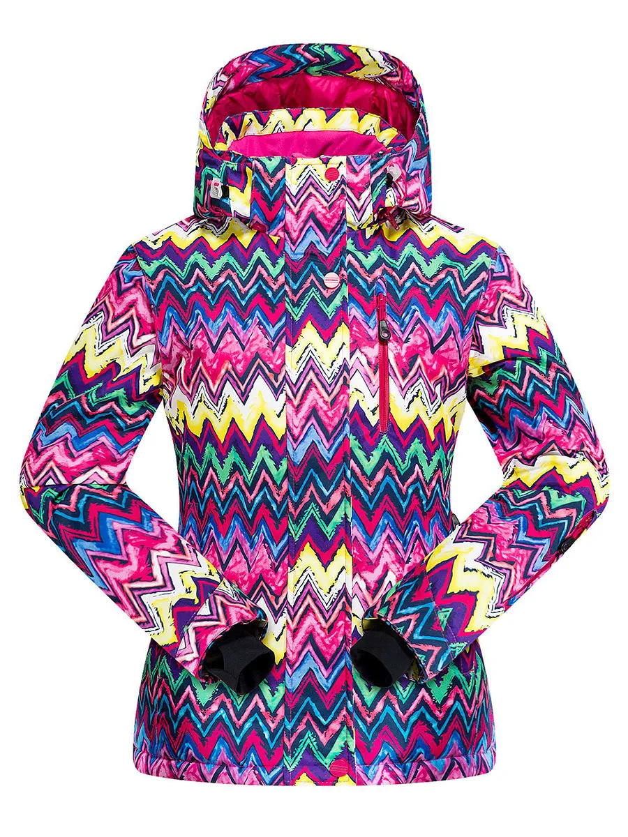 Yeefine Girls Windproof Waterproof Snowboard Ski Jacket (US 4 -US 16)